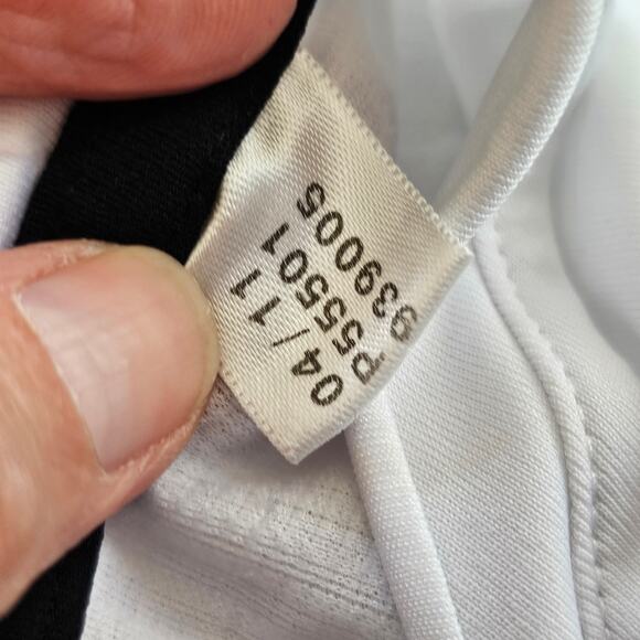 Women's Vintage Short sleeve Adidas Wentworth Military Academy athletic shirt M - Picture 4 of 6